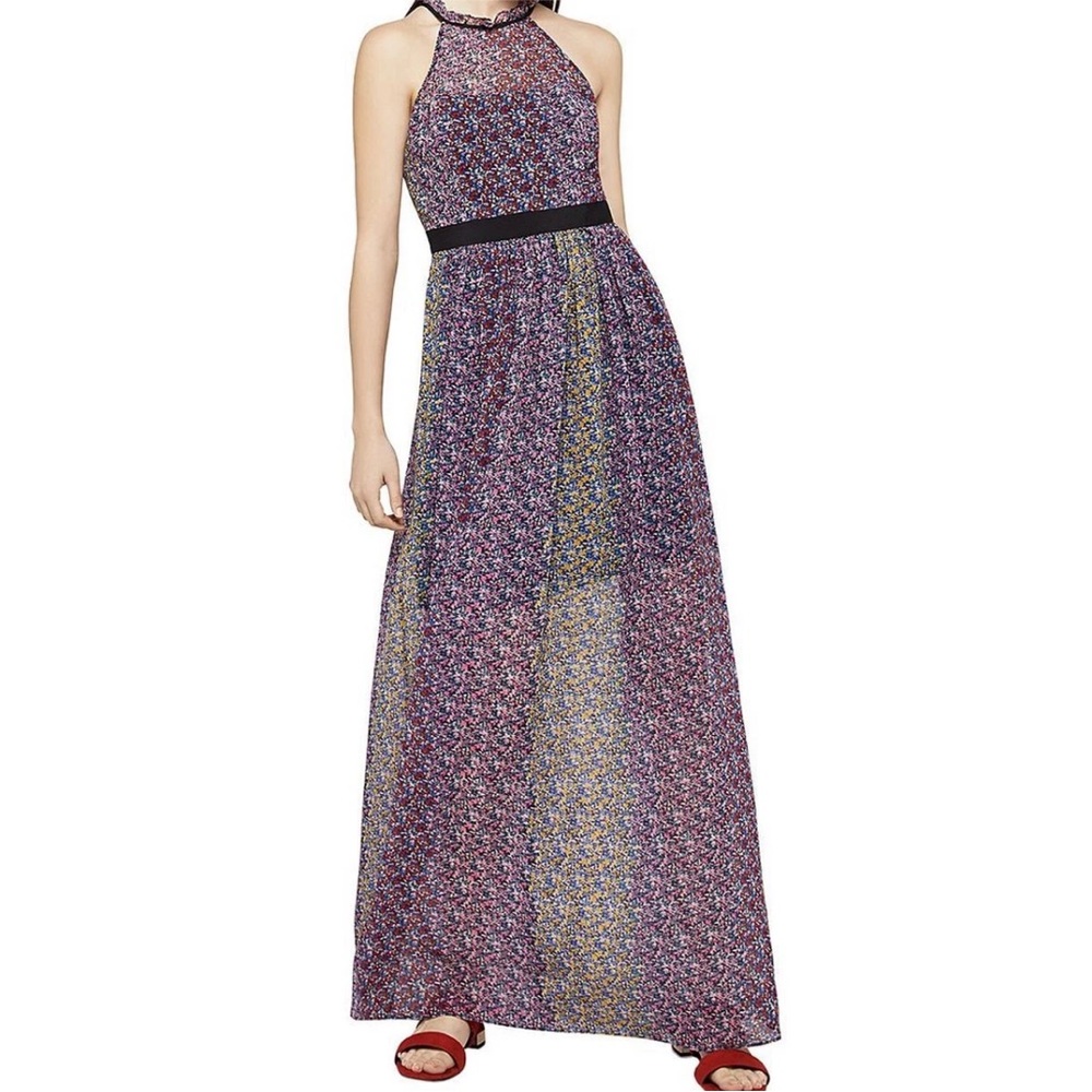NWT  BCBG floral maxi dress